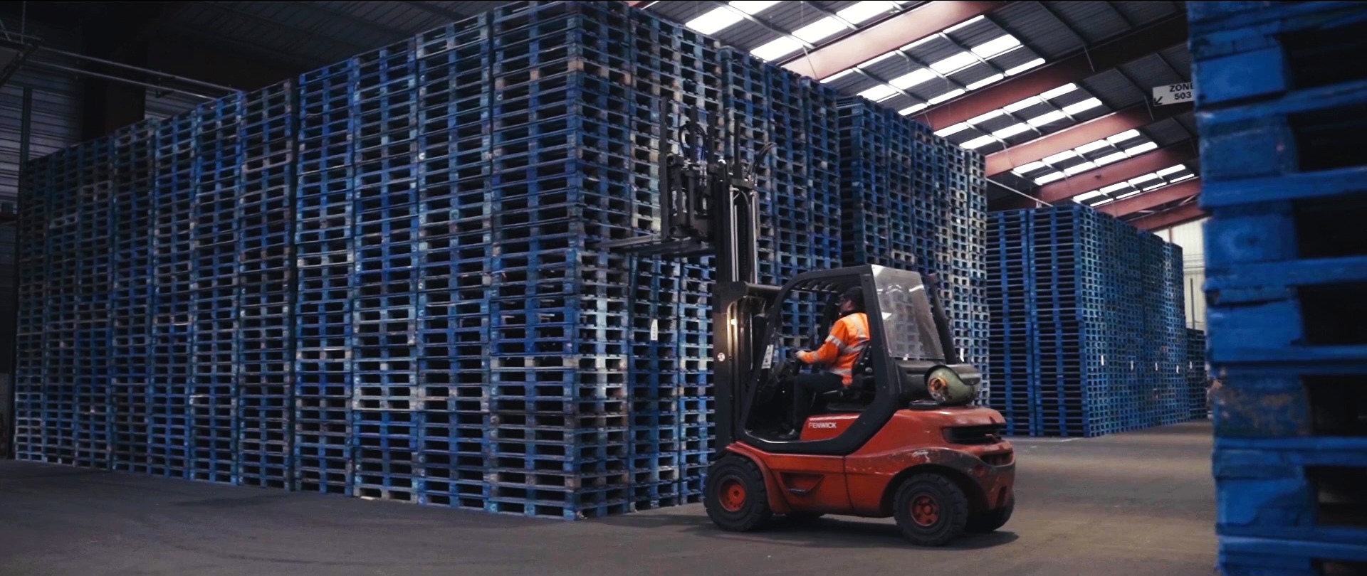 Unité de réparation de palettes – Paul Libbra Industrie